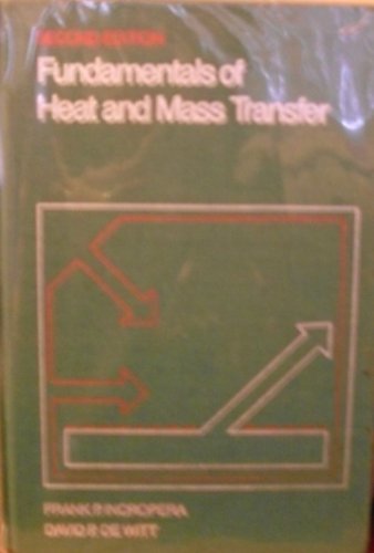 Beispielbild fr Fundamentals of Heat and Mass Transfer zum Verkauf von Better World Books