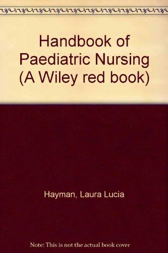 9780471886679: Handbook of Pediatric Nursing