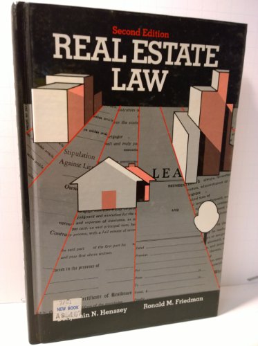 Stock image for Real Estate Law for sale by Better World Books