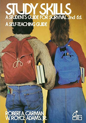 Stock image for Study Skills: A Student's Guide to Survival for sale by Wonder Book