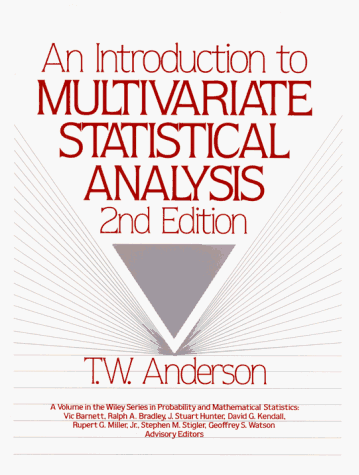 9780471889878: An Introduction to Multivariate Statistical Analysis (Probability & Mathematical Statistics S.)