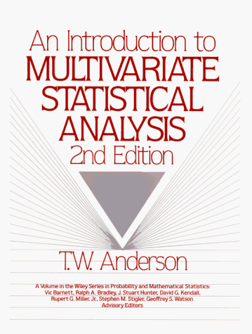 9780471889878: An Introduction to Multivariate Statistical Analysis (Wiley Series in Probability and Statistics)