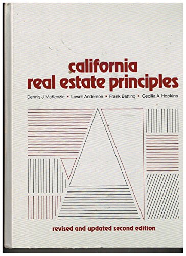 Stock image for California Real Estate Principles for sale by Top Notch Books
