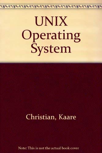 9780471890522: UNIX Operating Systems