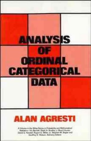 9780471890553: Analysis of Ordinal Categorical Data (Wiley Series in Probability and Statistics)