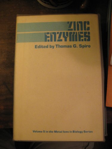 9780471890812: Zinc Enzymes: Vol 5 (Metal Ions in Biological Systems S.)