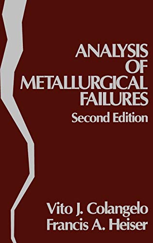 Beispielbild fr Analysis of Metallurgical Failures, 2nd Edition zum Verkauf von A Squared Books (Don Dewhirst)