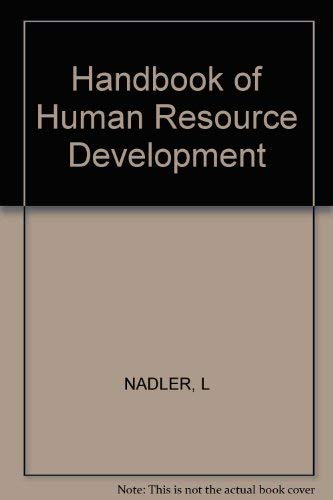 Stock image for The Handbook of human resource development for sale by Wonder Book