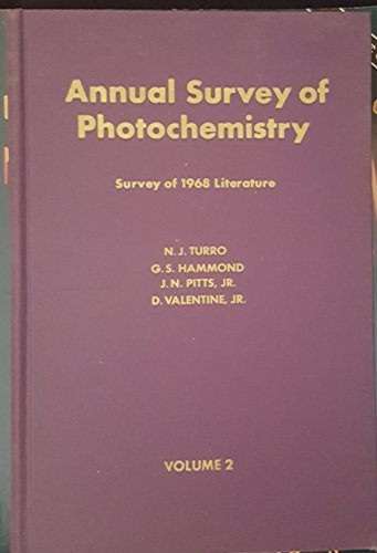 Stock image for Annual Survey of Photochemistry, Volume 2: Survey of 1968 Literature for sale by Frost Pocket Farm - IOBA