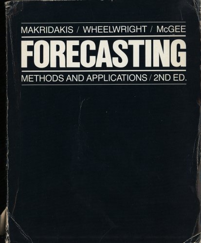 Beispielbild fr Forecasting: Methods and Applications zum Verkauf von Studibuch