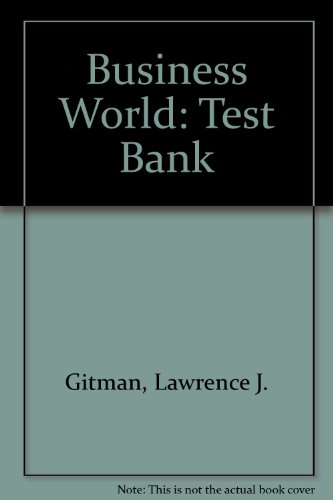 Immagine dell'editore per Business World: Test Bank venduto da Cheryl's Books