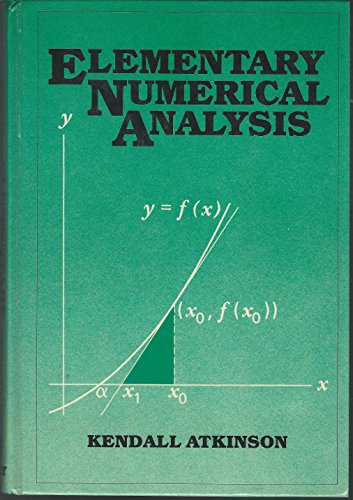 Stock image for Elementary Numerical Analysis for sale by Wonder Book