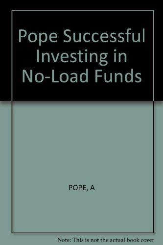 Stock image for Successful investing in no-load funds for sale by Goodwill Books