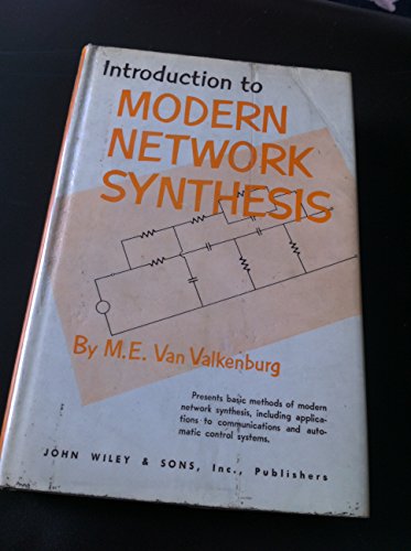 9780471899952: Introduction to Modern Network Synthesis