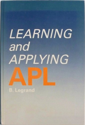 Stock image for Learning and Applying APL for sale by Basi6 International