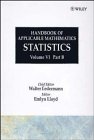 Beispielbild fr Statistics (Handbook of Applicable Mathematics) zum Verkauf von Buchpark