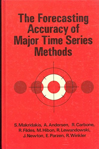 Stock image for The Forecasting Accuracy of Major Time Series Methods for sale by Wonder Book