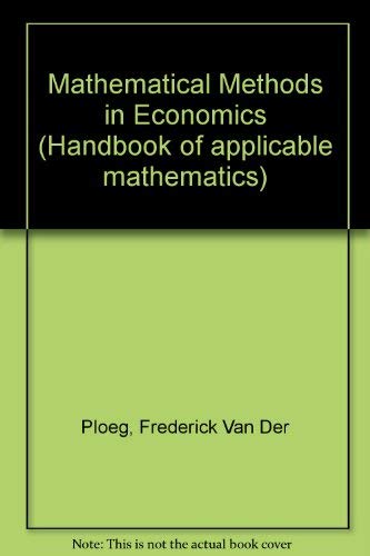 Beispielbild fr Mathematical Methods in Economics zum Verkauf von Better World Books