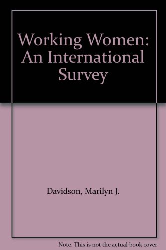 Working Women: An International Survey (9780471904595) by Davidson, Marilyn J.