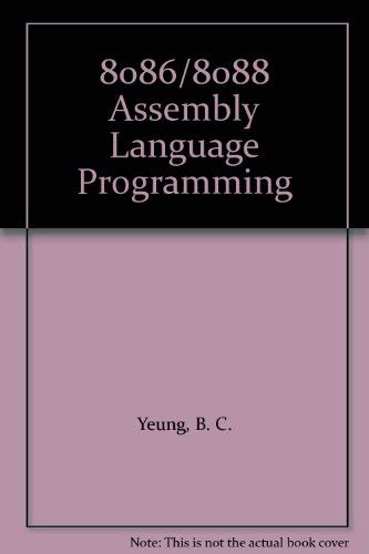 9780471904632: 8086/8088 Assembly Language Programming