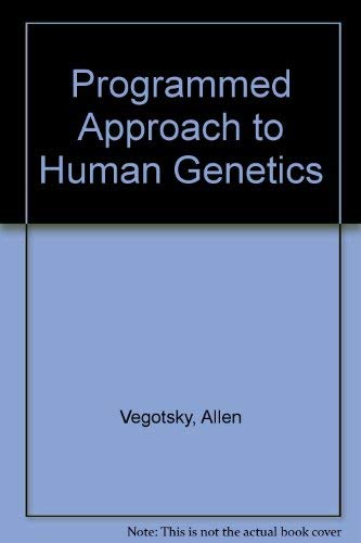 Beispielbild fr Programmed Approach to Human Genetics zum Verkauf von NEPO UG