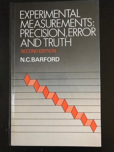 Stock image for Experimental Measurements: Precision, Error and Truth for sale by Wonder Book