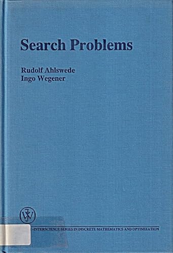 Beispielbild fr Search Problems zum Verkauf von Ammareal