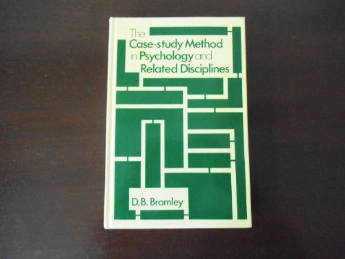 Stock image for The Case-Study Method in Psychology and Related Disciplines for sale by Better World Books