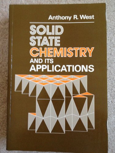 9780471908746: Solid State Chemistry & its Applications