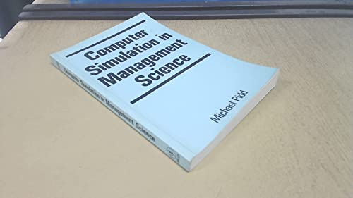 Imagen de archivo de Computer Simulation in Management Science a la venta por Sunny Day Books