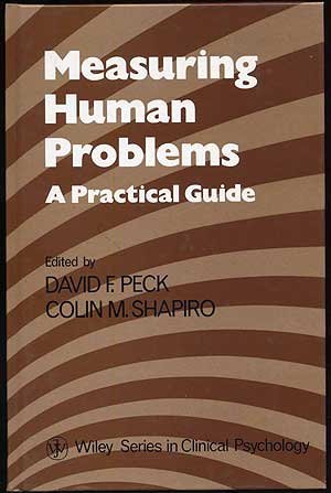 Beispielbild fr Measuring Human Problems: A Practical Guide (Wiley Series in Clinical Psychology) zum Verkauf von AwesomeBooks