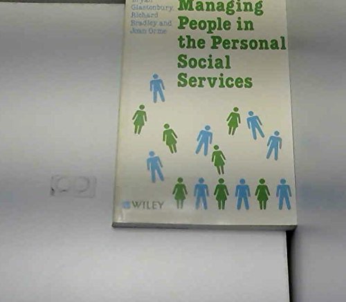 Stock image for Managing People in the Personal Social Services for sale by PsychoBabel & Skoob Books