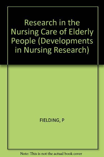 Research in the Nursing Care of Elderly People