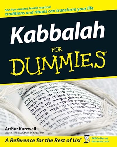 Kabbalah For Dummies (9780471915904) by Kurzweil, Arthur