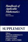 Beispielbild fr Handbook of Applicable Mathematics: Supplement zum Verkauf von Antiquariat Smock