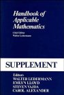 Stock image for Handbook of Applicable Mathematics: Supplement for sale by Antiquariat Smock