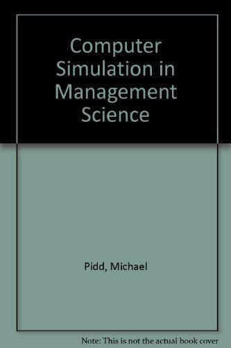 9780471919315: Computer Simulation in Management Science