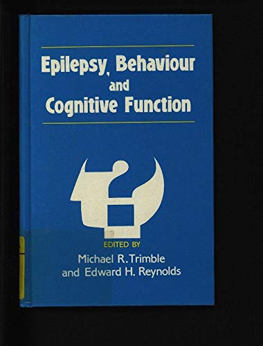 Beispielbild fr Epilepsy Behaviour and Cognitive Function zum Verkauf von AwesomeBooks