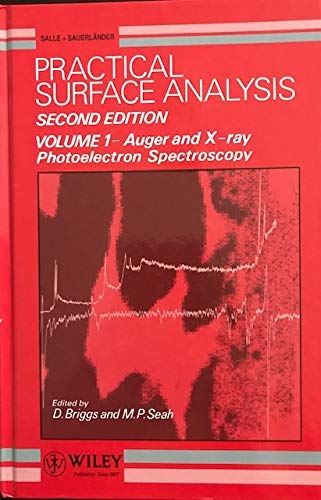 Beispielbild fr Practical Surface Analysis. Volume I: Auger and X-Ray Photoelectron Spectroscopy. Second Edition zum Verkauf von Zubal-Books, Since 1961
