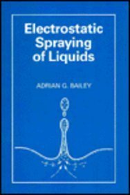 9780471921004: Electrostatic Spraying of Liquids (ELECTRONIC AND ELECTRICAL ENGINEERIN RESEARCH STUDIES ELECTRONIC CIRCUITS AND SYSTEMS SERIES)