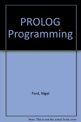 Beispielbild fr PROLOG Programming zum Verkauf von Reuseabook