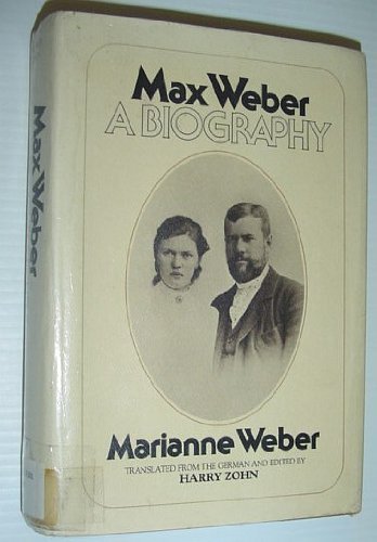 9780471923336: Max Weber: A Biography