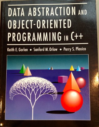 Imagen de archivo de Data Abstraction and Object-Oriented Programming in C Plus a la venta por Better World Books