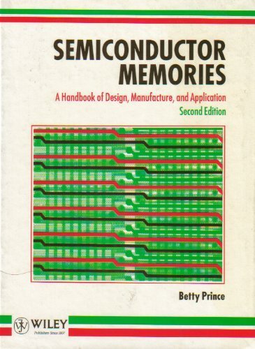 9780471924654: Semiconductor Memories: A Handbook of Design, Manufacture and Application