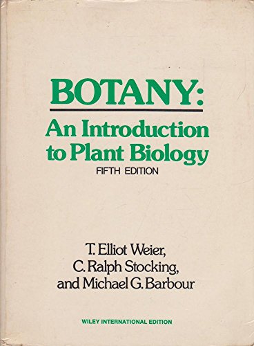 Stock image for Botany. An Introduction to Plant Biology Fifth Edition for sale by Antiquariat Ottakring 1160 Wien