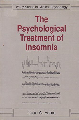 Imagen de archivo de Psychological Treatment of Insomnia a la venta por Better World Books Ltd