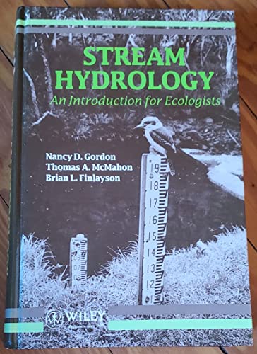 Beispielbild fr Stream Hydrology: An Introduction for Ecologists zum Verkauf von SecondSale