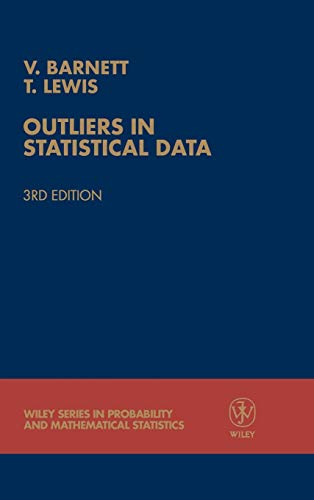 Beispielbild fr Outliers in Statistical Data zum Verkauf von Better World Books: West