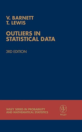 Outliers in Statistical Data (9780471930945) by Barnett, Vic; Lewis, Toby