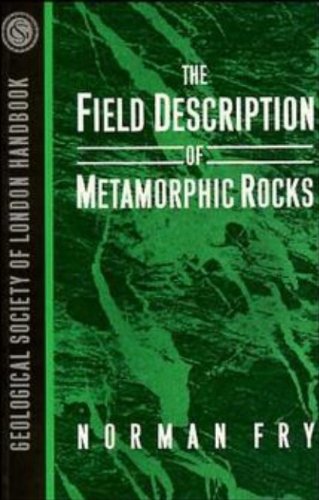 9780471932215: The Field Description of Metamorphic Rocks